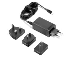 Lenovo adaptér CONS 65W AC USB-C Travel (vymeniteľné koncovky pre zásuvky EU, USA, UK, AU)