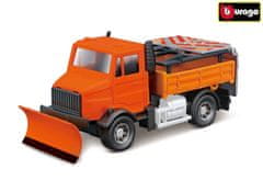 1:43 servisné vozidlá Road Security with Snow Plough and Signal Board