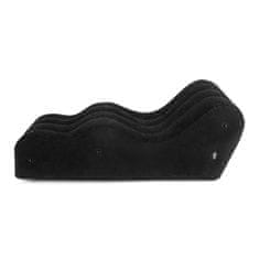 Easytoys Bedroom Fantasies The Lounger Inflatable Bench (black), nafukovacie lehátko s krúžkami na putá