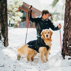 Kurgo North Country Zimná bunda pre psov čierna L