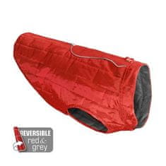 Kurgo Kurgo Loft Nepremokavá bunda pre psov Chili Red/Charcoal S