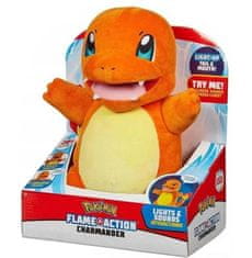 Charmander - šľahajúci plameň - interaktívny plyš