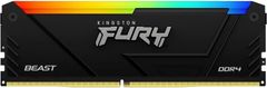 Kingston FURY Beast/DDR4/32GB/3200MHz/CL16/1x32GB/RGB/Black