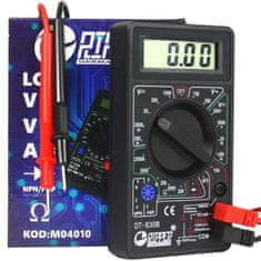 Ripper Digitálny LCD multimeter 10A M04010