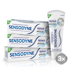 Sensodyne Zubná pasta Repair&Protect Whitening 75 ml 3 ks