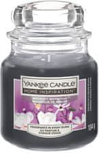 Yankee Candle Vonná sviečka Home Inspiration malá Midnight Magnolia 104 g