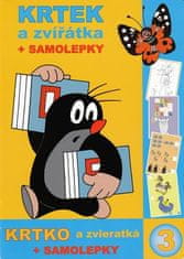 Akim Krtko a zvieratká + samolepky (Activity book)