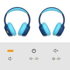 Tronsmart KH02 bezdrôtové náhlavné slúchadlá pre deti, modré