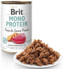 Brit Konzerva Mono Protein tuniak s batátmi 400g