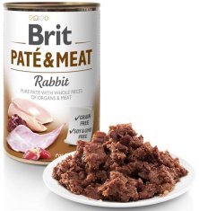 Brit Konzerva Paté & Meat králik 400g