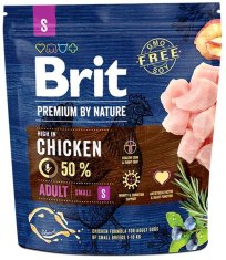 Brit Krmivo Premium by Nature Adult S 1kg