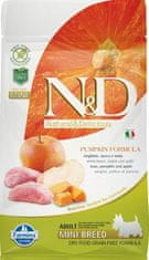 N&D Krmivo Adult Mini Grain Free Pumpkin Wild Boar & Apple 0,8kg