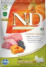 N&D Krmivo Adult Mini Grain Free Pumpkin Wild Boar & Apple 7kg