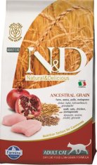 N&D Krmivo Cat Ancestral Grain Chicken, Spelt, Oats & Pomegranate 1,5kg