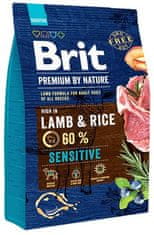 Brit Krmivo Premium by Nature Sensitive Lamb 3kg