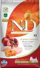 N&D Krmivo Dog Adult mini Grain Free Pumpkin Chicken & Pomegranate 2,5kg