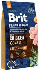 Brit Krmivo Premium by Nature Adult M 8kg