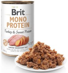 Brit Konzerva Mono Protein morka s batátmi 400g