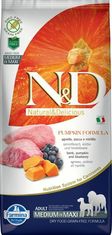 N&D Krmivo Adult Medium & Maxi Grain Pumpkin Lamb & Blueberry 12kg