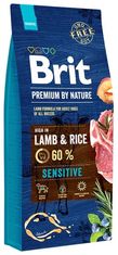 Brit Krmivo Premium by Nature Sensitive Lamb 15kg