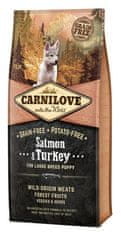 Carnilove Dog Salmon & Turkey for LB Puppies 12kg