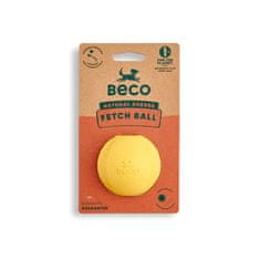 Beco Fetch Ball Hračka pre psov žltá 6,5cm