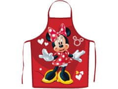 Javoli Detská zástera s čiapkou Minnie Mouse Red Hearts