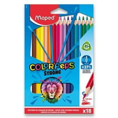 Maped - Bezdrevé pastelky Color&#39;Peps Strong 18 ks