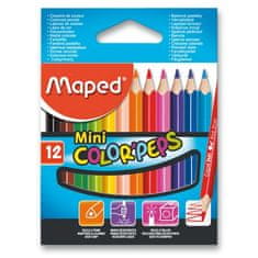 Maped - Pastelky trojhranné Color´ Peps MINI 12 ks