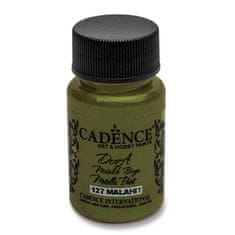 Cadence Akrylové farby Dora Metallic 50 ml, zlatozelená