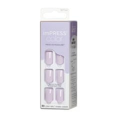 Samolepiace nechty imPRESS Color Picture Purplect 30 ks