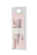 STALEKS Pinzeta na obočie so širokým skoseným hrotom Beauty & Care 10 Type 3 (Eyebrow Tweezers)