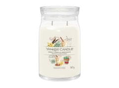 Yankee Candle Sweet Vanilla Horchata sviečka 567g / 2 knôty (Signature veľký)