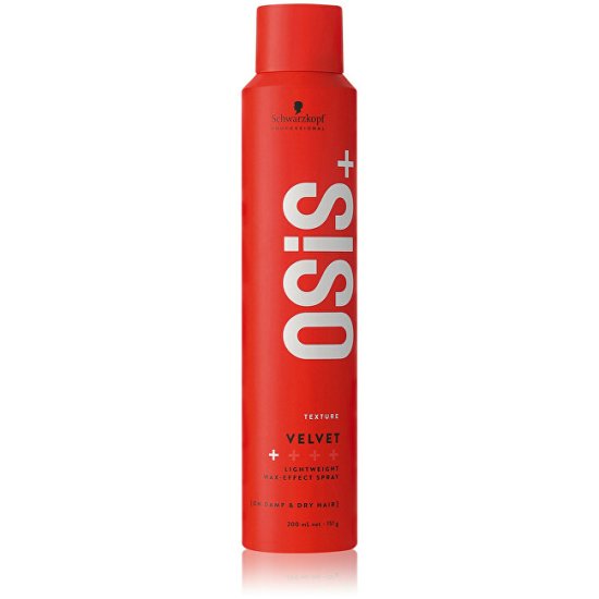 Schwarzkopf Odľahčený voskový sprej OSiS Velvet (Wax Effect Spray) 200 ml