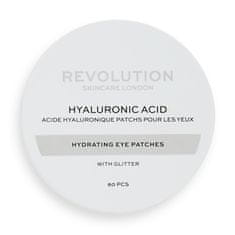 Revolution Skincare Trblietavé hydratačné vankúšiky pod oči Hyaluronic Acid (Hydrating Eye Patches) 60 ks