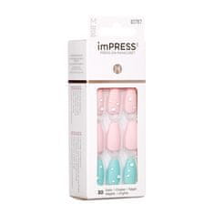 Samolepiace nechty imPRESS Nails Dew Drop 30 ks