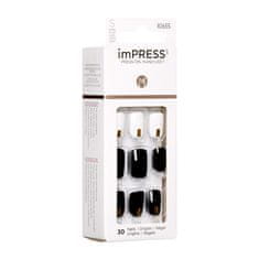 Samolepiace nechty imPRESS Nails Midnight Drive 30 ks