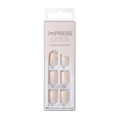 Samolepiace nechty imPRESS Color Point Pink 30 ks