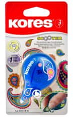 KORES SCOOTER farebný Paisley 4,2 mm x 8 m, mix 4 farebných ornamentov