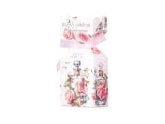 Mydlo 90g Rose perfume v krabičke, farebná