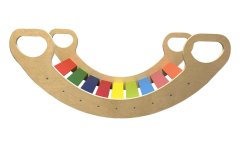 Hojdačka 2Kids Toys Montessori dúhová veľká