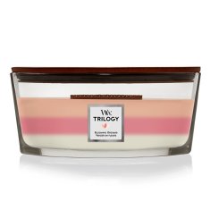 Woodwick Vonná sviečka loď Trilogy Blooming Orchard 453,6 g