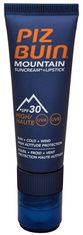 Slnečný krém SPF 30 a ochranný balzam na pery SPF 30 2 v 1 (Mountain Combi &quot;2 in 1&quot; Sun Cream a Lipstick) 20 ml + 2,3 ml