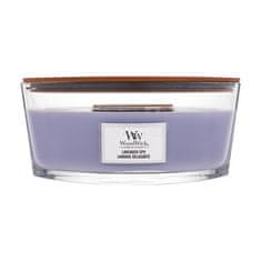 Woodwick Vonná sviečka loď Lavender Spa 453,6 g