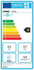 DOMO Mobilná klimatizácia 7000 BTU - DO266A