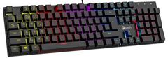 C-Tech Morpheus GKB-11 - herná klávesnica, CZ/SK, červené spínače, RGB podsvietenie, USB