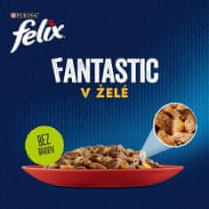 Felix FANTASTIC multipack lahodný výber v želé 120 × 85 g