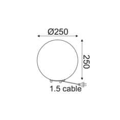 ACA ACA Lighting Prim stojanové svietidlo V2010251TW