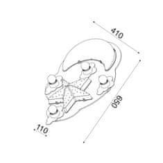 ACA ACA Lighting Detské nástenné a stropné svietidlo ZN170066CB