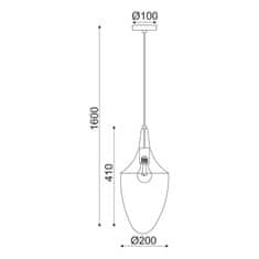 ACA ACA Lighting Style závesné svietidlo OD90911PC